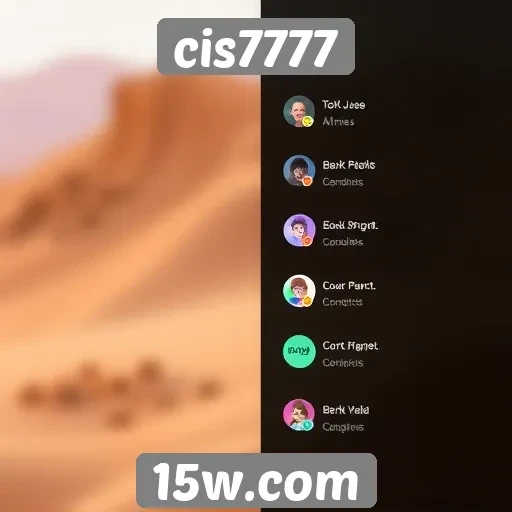 Evolução da interface do usuário no cis7777